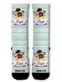 Meia Divertida e Colorida - Dog Café - comprar online
