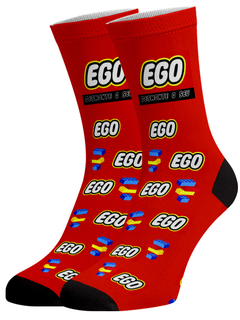 Meia Divertida e Colorida - Ego
