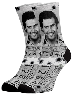 Meia Divertida e Colorida - Escobar