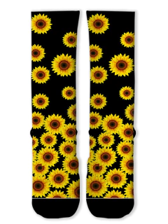 Meia Divertida e Colorida - Girassol - comprar online