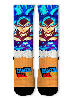 Meia Divertida e Colorida - Goku - comprar online