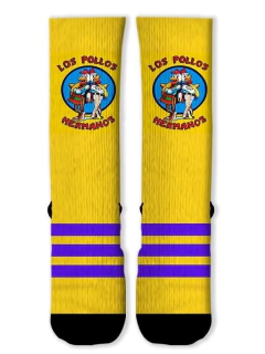 Meia Divertida e Colorida - Los Pollos - comprar online
