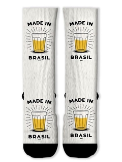 Meia Divertida e Colorida - Made In Brasil - comprar online