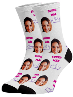 Super Mãe - Personalizada com sua Arte!