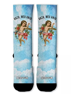 Meia Divertida e Colorida - Meu Anjo - comprar online