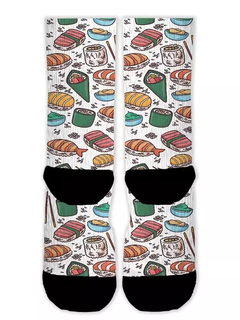 Meia Divertida e Colorida - Sushi na internet