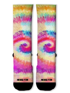 Meia Divertida e Colorida - Tie Dye - comprar online
