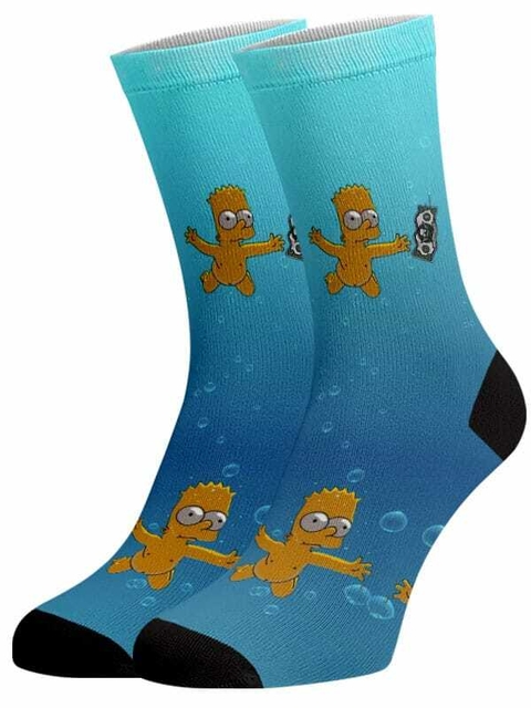 Meia Divertida e Colorida - Bart - comprar online