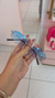 Óculos Flor azul - comprar online