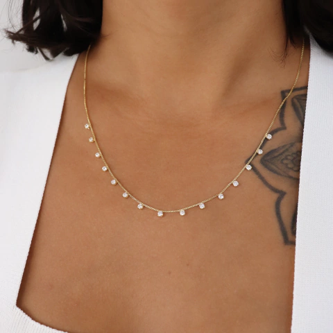 Cordão Medio Mini Pnt de Luz