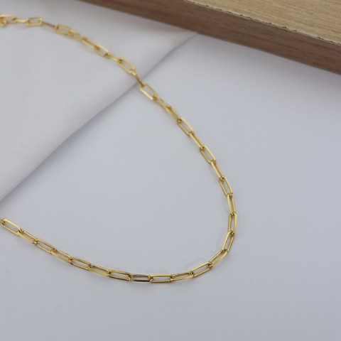 Choker Correntinha Lisa