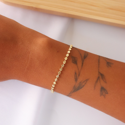 Pulseira Mini Circulos Brilhosos