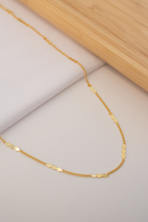 Choker Veneziana Circulos Lisos