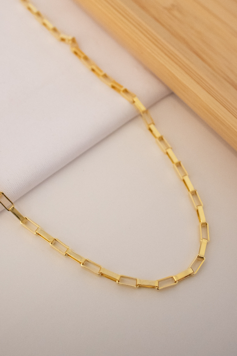 Choker Elos Quadrados