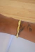 Bracelete Liso Trançado Tubular