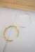Bracelete Liso Trançado Tubular - Bondai Acessórios