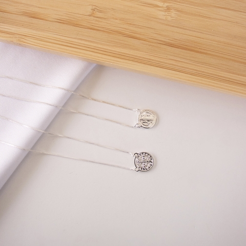 Cordão Escapulario Veneziana São Bento