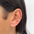 Piercing Fake Duplo Coração Cravejado