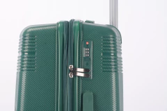 SET DE VALIJAS DE POLIPROPILENO (GRANDE, MEDIANA Y CHICA) CON FUELLE EXPANDIBLE