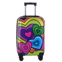 Valija Grande estampada con fuelle expandible - tienda online