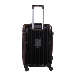 Valija Mediana (24´´) Blaque de Policarbonato C/Fuelle expandible - tienda online