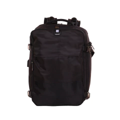 Mochila Blaque Multifuncional Ideal Porta Calzado Con Fuelle Expandible - Todo Ahorro