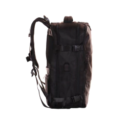 Mochila Blaque Multifuncional Ideal Porta Calzado Con Fuelle Expandible