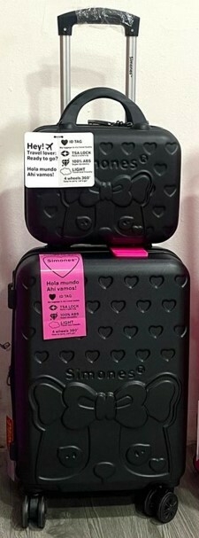 Set Simones de Valija Chica de Cabina 20 Pulgadas Con Fuelle Expandible + Beauty Case - comprar online