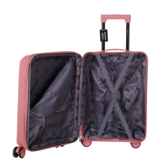 Valija cabinera con fuelle expandible y ruedas extraibles en internet