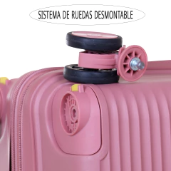 Imagen de Valija cabinera con fuelle expandible y ruedas extraibles