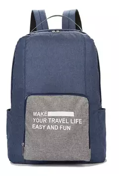 Mochila plegable.