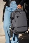 Mochila Blaque Multifuncional Ideal Porta Calzado C/Fuelle Expandible