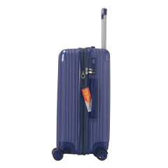 Valija cabinera fibra fuelle expandible unico color disponible (azul) - Todo Ahorro