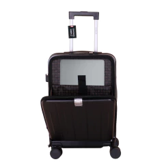VALIJA CHICA PORTA NOTEBOOK PREMIUM blaqué 20"