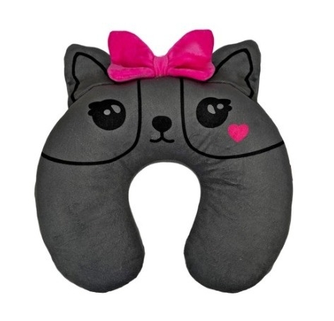 Almohada de viaje tipo cuellito con antifaz SIMONES