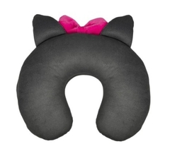 Almohada de viaje tipo cuellito con antifaz SIMONES - Todo Ahorro