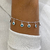 Pulseira Olho Grego Folheada - Lúvia Semijoias