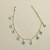 Pulseira Olho Grego Folheada - comprar online