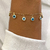 Pulseira Olho Grego Folheada