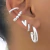 MIX Argola Orgânica Piercing fake Folheado a Prata - comprar online