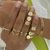 Anel Dedinho Letra Personalizado - comprar online