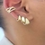 Piercing Fake Cravejado Paula Folheado