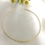 Choker Aro Fernanda Folheado - loja online