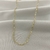Colar Cartier Masculino 60cm Folheado
