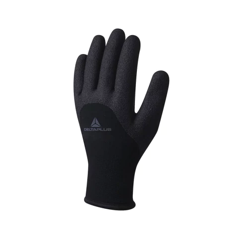 Guante Tejido En Poliamida Hercule Negro N°10 Delta Plus Vv750
