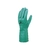 Guante Nitrilo Verde Flocado Long 33Cm N°10 Delta Plus Ve801Ve