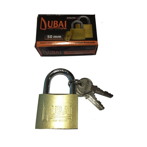 Candado Bronceado 50Mm Dubai Evol3150