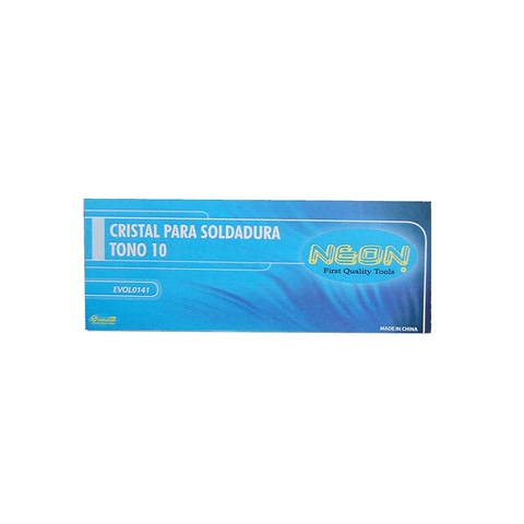 Cristal Rectangular Para Soldadura Tono 12 Neon Evol0143
