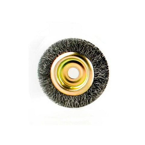 Cepillo Circular De Acero Rizado 4X1 Calabro Cc010