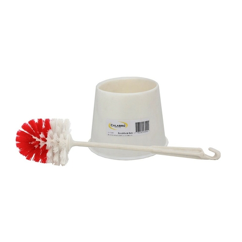 Escobilla De Baño Plastica Con Depósito Calabro Cs253